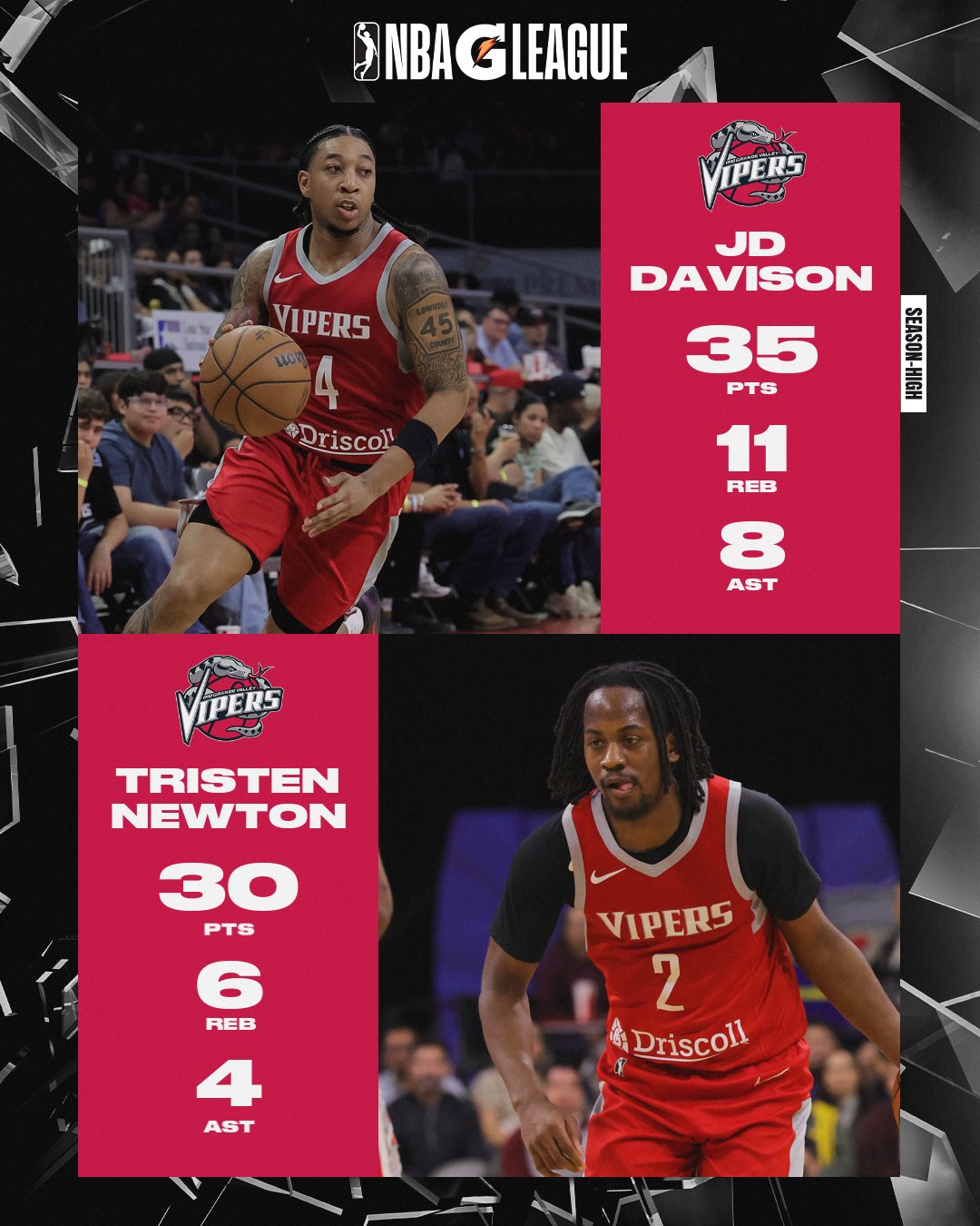 pp电子官网-两个30+都没赢！雨姐戴维森G联盟轰下35+11+8+3+3 牛顿砍30+6+4+4